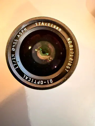 Tt artisan lens apsc 17mm 1.4 m4/3 mount