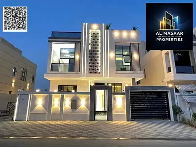 فيلا بسعر شامل رسوم التسجيل والتملك  جاهزة للسكن في أرقى مناطق عجمان تملك حر