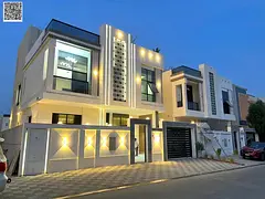 For sale, a luxurious villa in a prime location, including registration fees and an elevator. Large