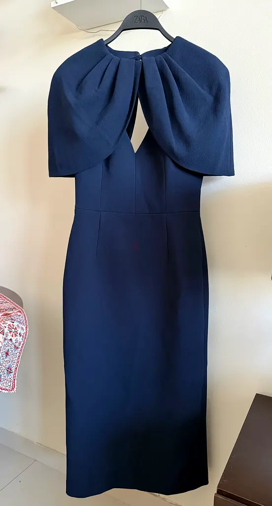 slim fit dress slacks Classica Blu Mezzanotte with Rose Gold Hardware Leather Loafer 43.5