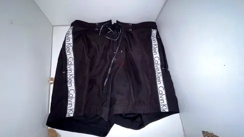 Calvin Klein Black Swim Trunks