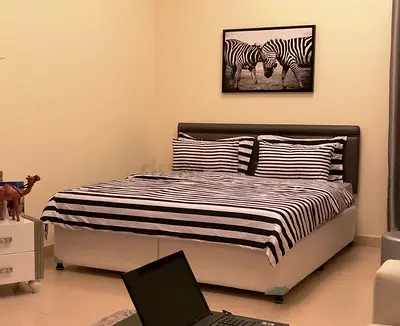 Stylish Wood Upholstered Leather King Size American Bed, 185x200 cm