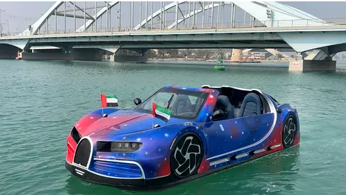 Jet car Bugatti 2024