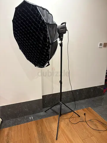 Softbox Studio Light – Photo  Video Lighting Kit (With Stand)