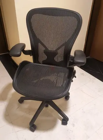For selling Herman Miller Aeron chair size B and C Fully Loaded available