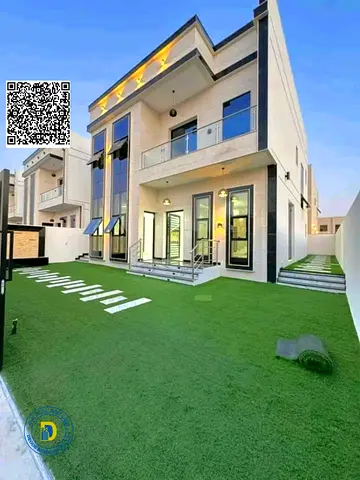 At an unbeatable price in Al Helio 2, Ajman, a 3-bedroom villa including registration fees, super deluxe finishing, bank financing, freehold