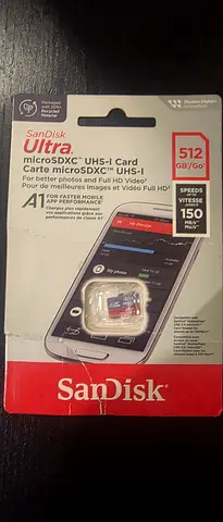SanDisk Ultra microSDXC UHS-I Card 512GB - Perfect for Mobile Storage
