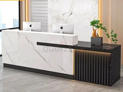 Modern Marble Luxury Reception Desk