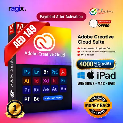 Adobe Creative Cloud Suite - 1 YEAR