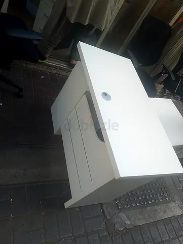 Modern White Office Desk