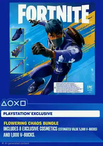 Fortnite flowering chaos bundle