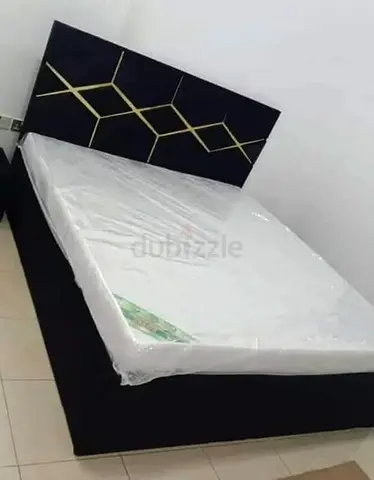 Stylish Black Brand new Queen size bed storage including mattress family bed double bed Queen bed