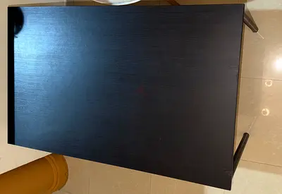 Simple Black Study Table