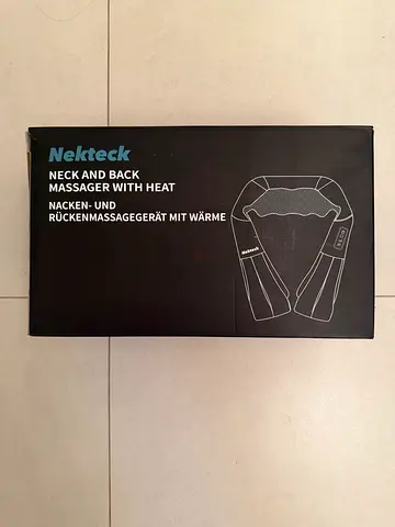Neck  Back Massager with Heat – Deep Tissue Relaxation