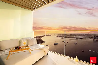 Highfloor family home with panoramic Palm views