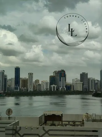 Lavish chiller free 2bhk apartment is available in 54k Al majaz 3 area