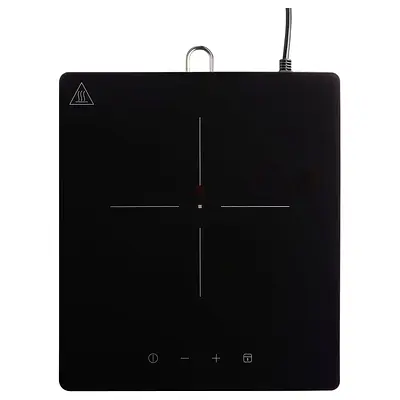 Portable induction hob cooker 1 zone black ikea