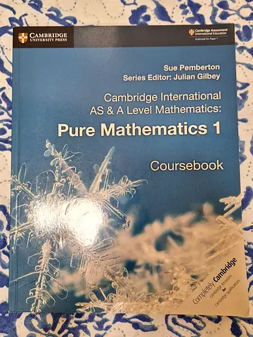 AS and A Level Pure Mathematics 1 Textbook