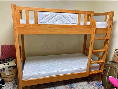 Brand new children bunk bed with medical mattress