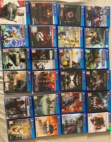 Collection of PS4 Video Games