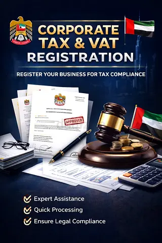 Get your business registered for corporate tax and VAT quickly and efficiently. We provide expert