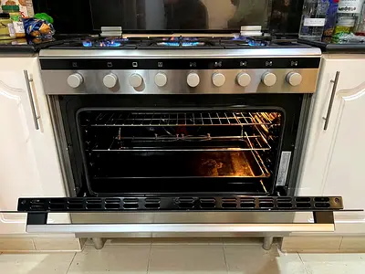 SIEMENS MODEL HG2I1TQ50M full  Gas 5 burner cooking range Stainless steel  90x60 stove