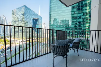 Cozy 1BR | Burj Khalifa Glimpse | High Floor | Ahad Residences