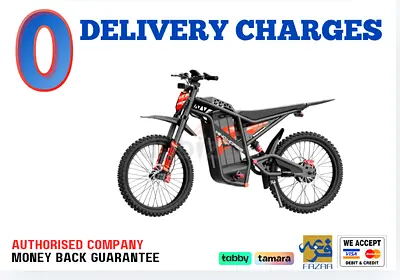 Electric Bike Wind Horse Y1 Electric Dirt Bike, 1 Year Warranty