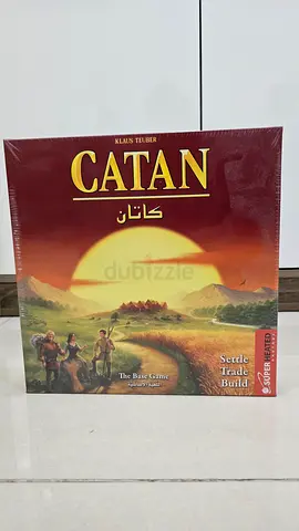 Catan (Settlers of Catan) board game - sealed (UAE edition)