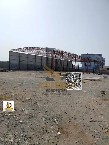 للإيجار – حوطة زاوية في منطقة أم الثعوب الصناعية