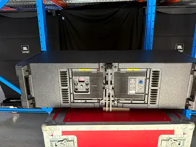 RCF HDL 50-A 4k 10 tops 4 subs with flightcase with wire