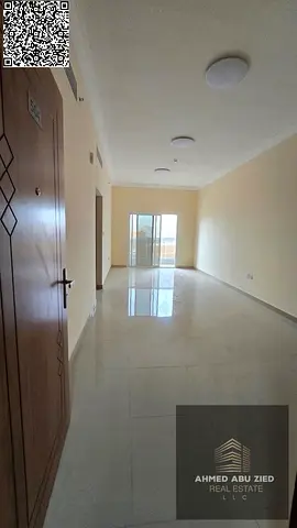 للإيجار بعجمان الجرف 3 شقة جديدة أول ساكن غرفة وصالة، 2 حمام، بلكونة بإطلالة مفتوحة وخزائن، السعر 35,000 درهم سنوي