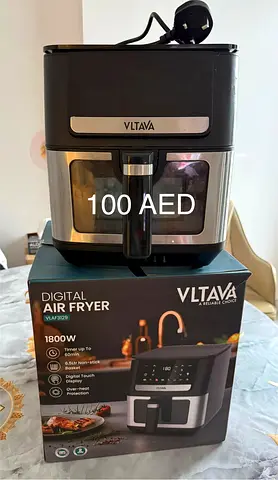 VLTAVA Digital Air Fryer - 1800W - Brand New
