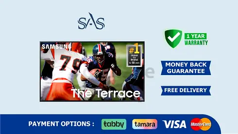 Samsung 85 Inch Class Neo QLED 4K The Terrace Full Sun Outdoor | New - Free Delivery | Warranty