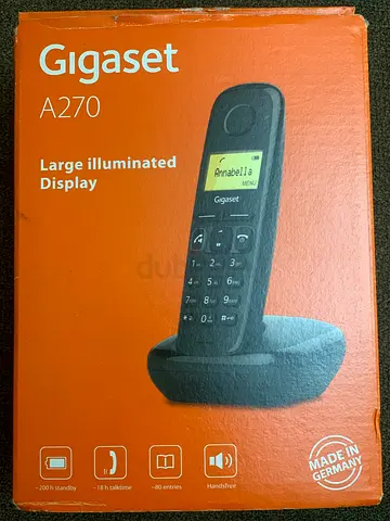 Gigaset A270 Cordless Phone with Large Illuminated Display