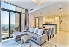 Modern 2 BR | Burj and Downtown View | High Floor
