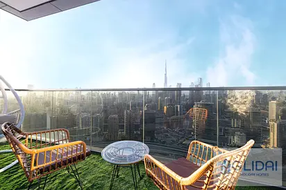 1BR in Business Bay with Burj View | High Floor | Bills Included