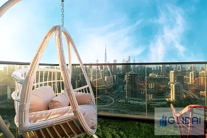 1BR in Business Bay with Burj View | High Floor | Bills Included