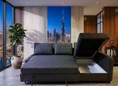 Sofa Bed with Large Storage Space