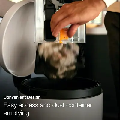 Miele 12034050 Blizzard CX1 Bagless Cylinder Vacuum Cleaner with Hygiene Lifetime Filter, 890W Power