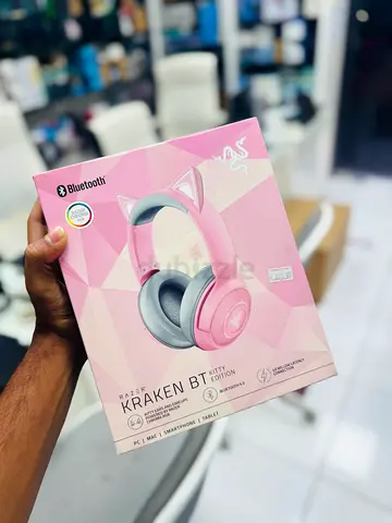 Razer Kraken BT Kitty Edition - Pink Bluetooth Headphones (Excellent Condition)
