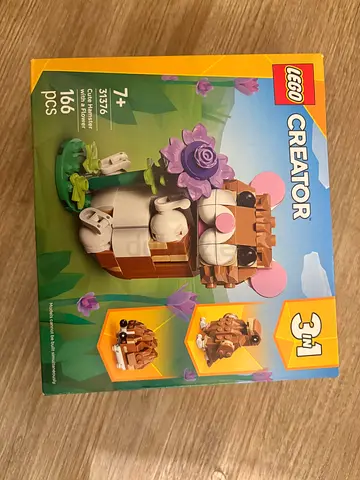 BARGAIN BRAND NEW LEGO 31376 CREATOR 3 IN 1 CUTE HAMSTER WITH A FLOWER