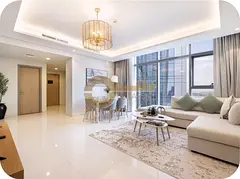 HIGH-FLOOR | SEA &amp; BURJ VIEW | FURNISHED