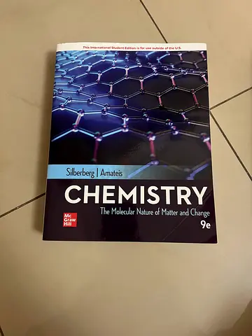 Chemistry textbook - university
