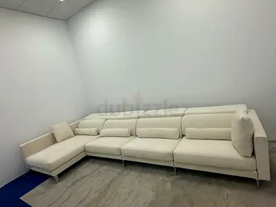Like new condition Italy brand lshape sofa