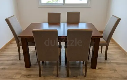 Home Centre 6-Seater Wooden Dining Set