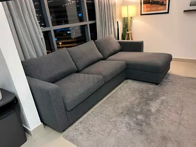 IKEA vimle L Shape Sofa   Dark Gray