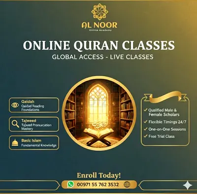 Unlock the Love of Al-Quran! Live Classes ke Sath Best Tajweed Seekhen.