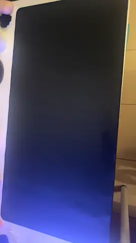 Large black extended mouse pad / desk mat new 80x40cm