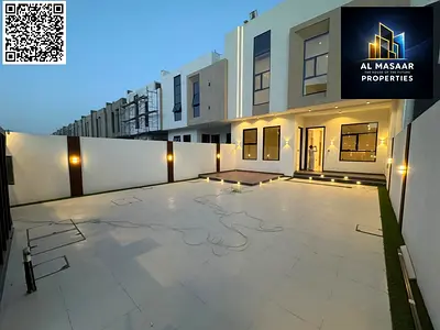 Villa for sale in Ajman at a bargain price, including registration and ownership fees. Excellent location. Freehold ownership for life for all nationa